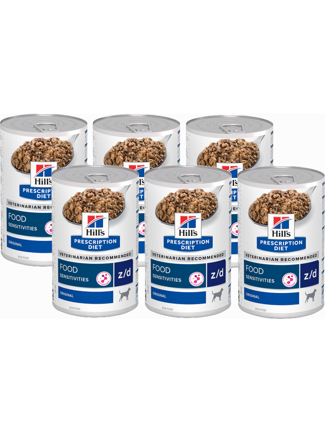 HILL'S PD Prescription Diet Canine z/d Food Sensitivities 6x370g