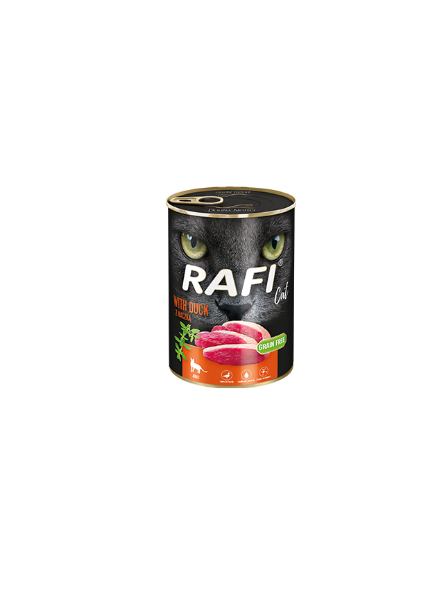 RAFI Cat Adult z kaczką 400g
