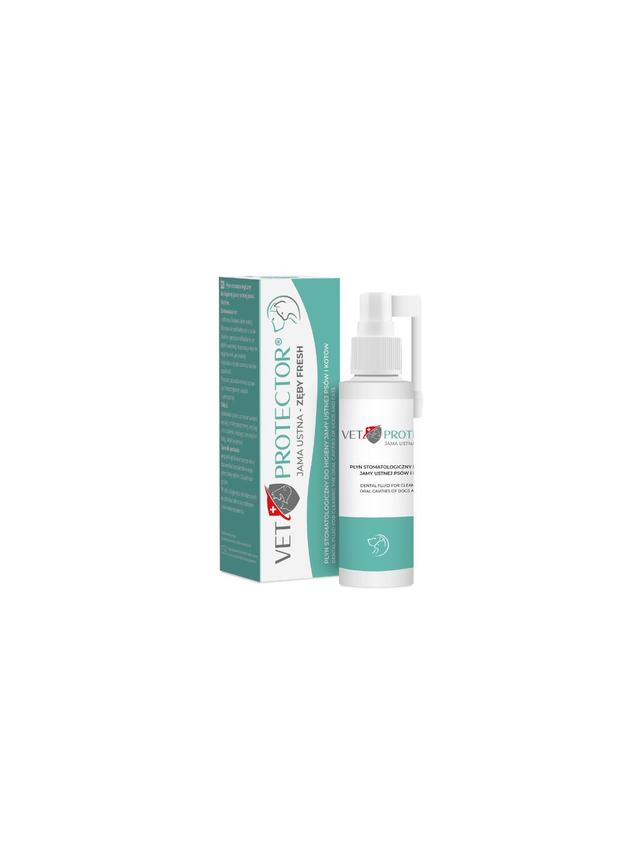 JM SANTE Vet Protector Jama Ustna - Zęby Fresh 100ml
