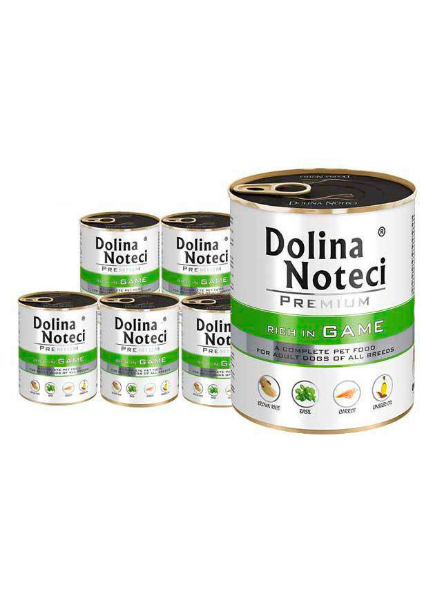 Dolina Noteci PREMIUM bogata w dziczyznę 24x800g
