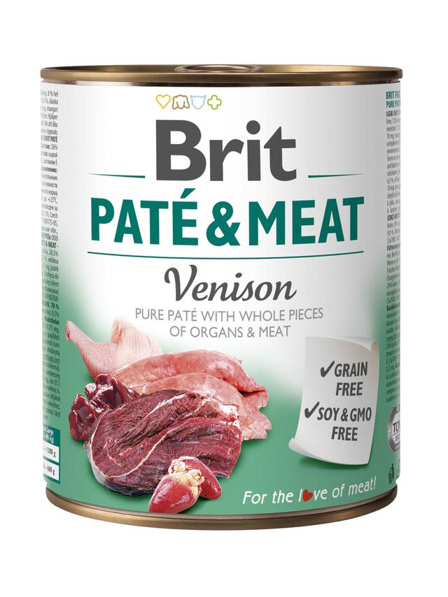 BRIT PATE & MEAT VENISON 800g