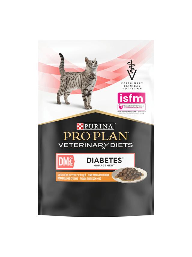 PRO PLAN Veterinary Diets DM St/Ox Diabetes Management Karma dla kotów 85g