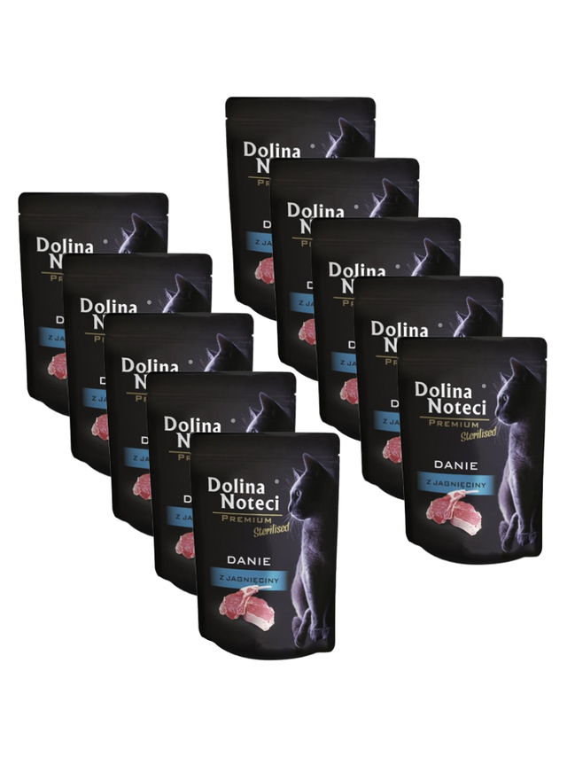 Dolina Noteci Premium Sterilised danie z jagnięciny 10x85 g