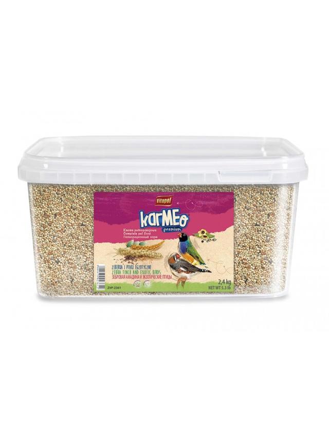 VITAPOL Pokarm pełnowartościowy dla zeberek 2,4kg (3l) wiaderko