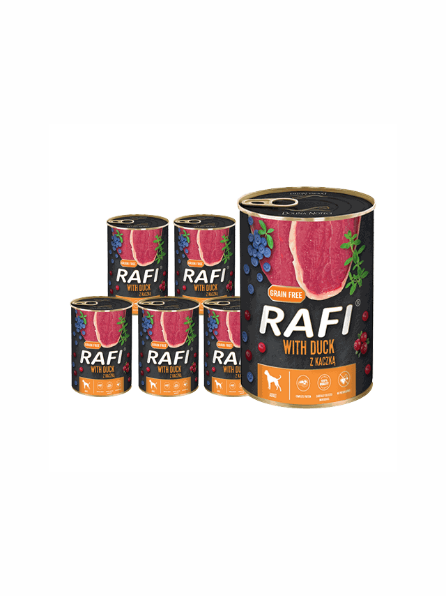 DOLINA NOTECI Rafi z kaczką 6x400g