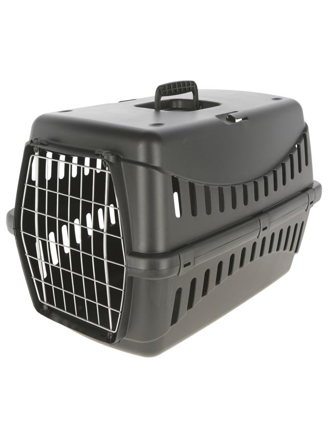 KERBL Transporter dla zwierząt Expedition Eco 58 cm x 38 cm x 38 cm czarny