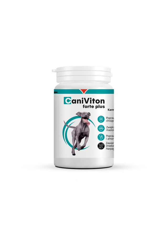 VETOQUINOL Caniviton Forte Plus - Karma Uzupełniająca Dla Psów 90tab