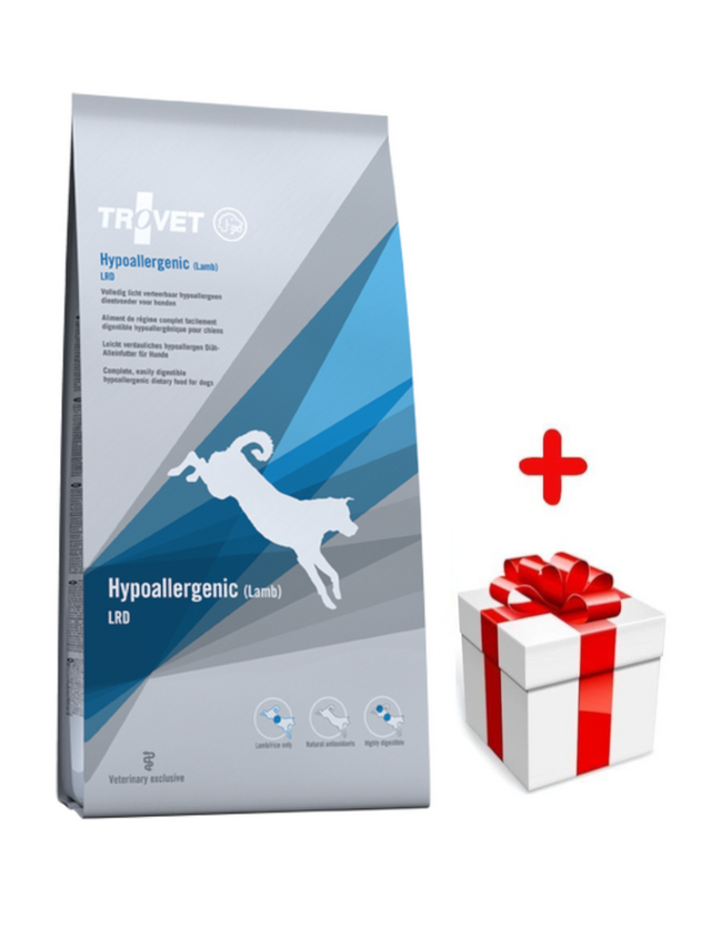 TROVET LRD Hypoallergenic - Lamb (dla psa) 3kg + niespodzianka dla psa GRATIS!