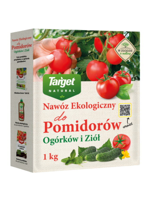 Nawóz ekologiczny do pomidorów, ogórków i ziół 1kg