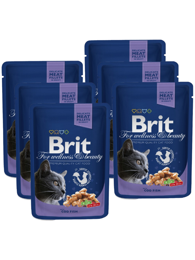 BRIT Cat Fish DORSZ 6x100g