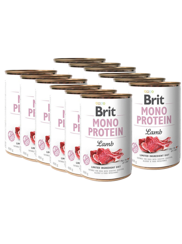 BRIT MONO PROTEIN LAMB 12x400g