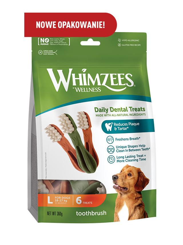 WHIMZEES Szczoteczka L 6szt