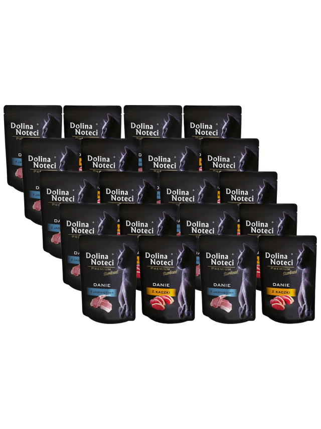 Dolina Noteci Premium Sterilised danie Mix Smaków 20x85 g