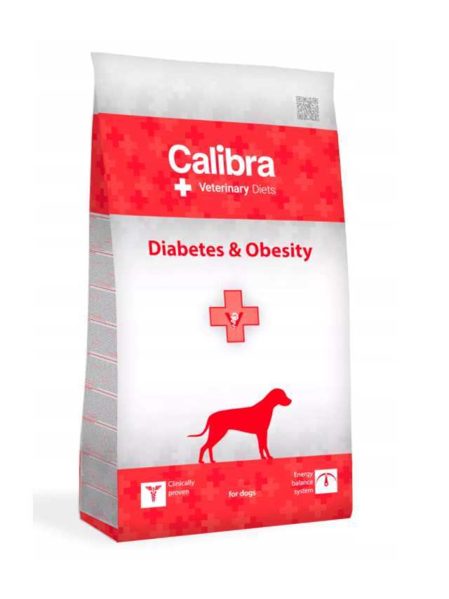 Calibra Veterinary Diets Dog Diabetes Obesity 12kg