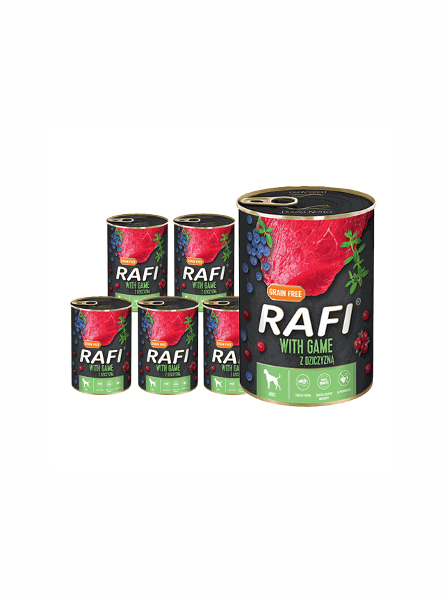 DOLINA NOTECI Rafi z dziczyzną 6x400g