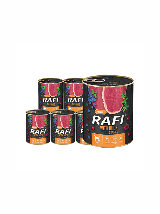 DOLINA NOTECI Rafi z kaczką 6x800g