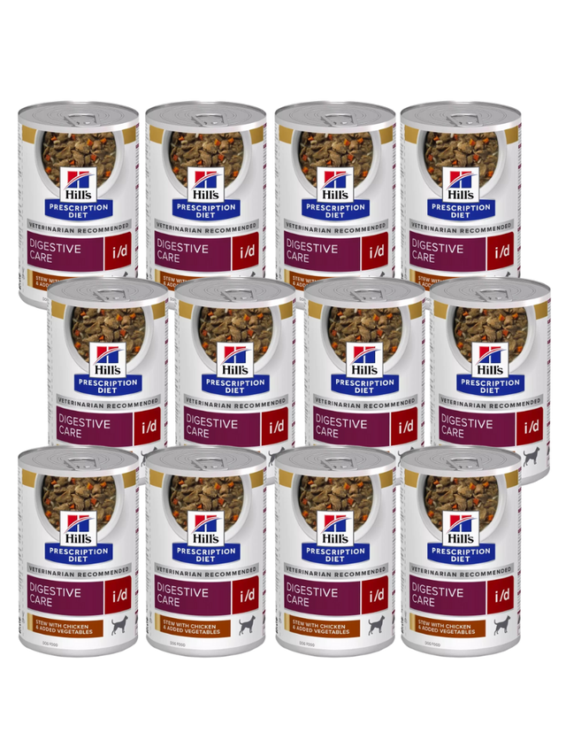 HILL'S PD Prescription Diet Canine i/d gulasz 12x354g - puszka