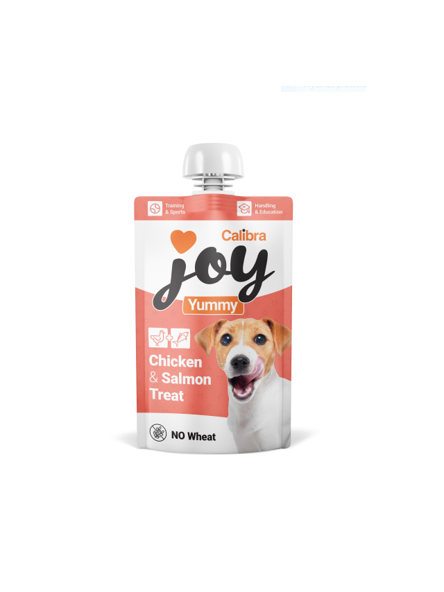 Calibra Joy Dog Yummy Chicken & Salmon Treat 100 g