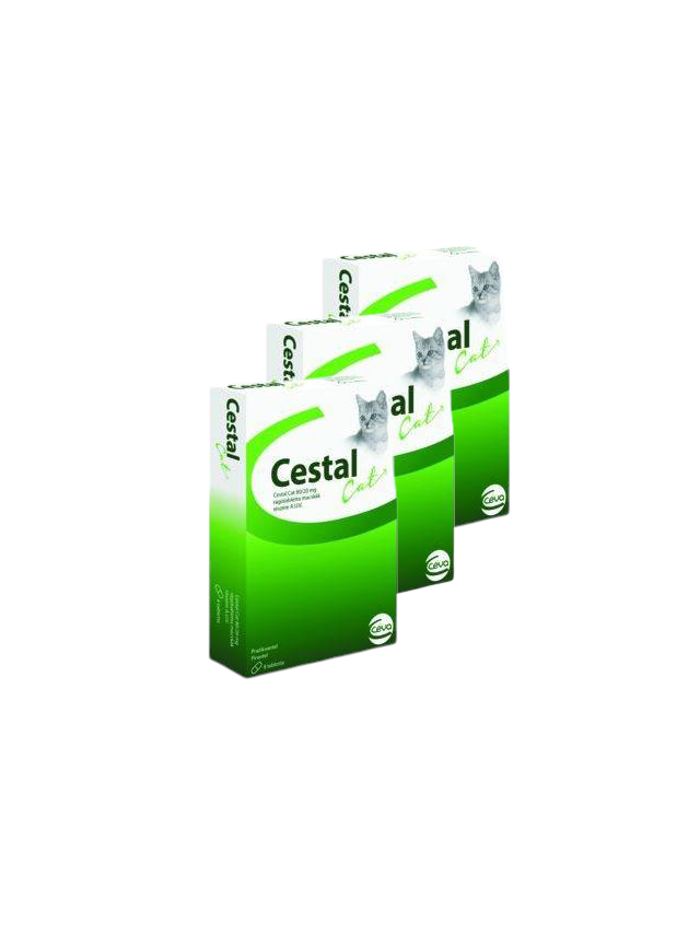 Cestal Cat tabletki na odrobaczanie kotów 6 tabletek