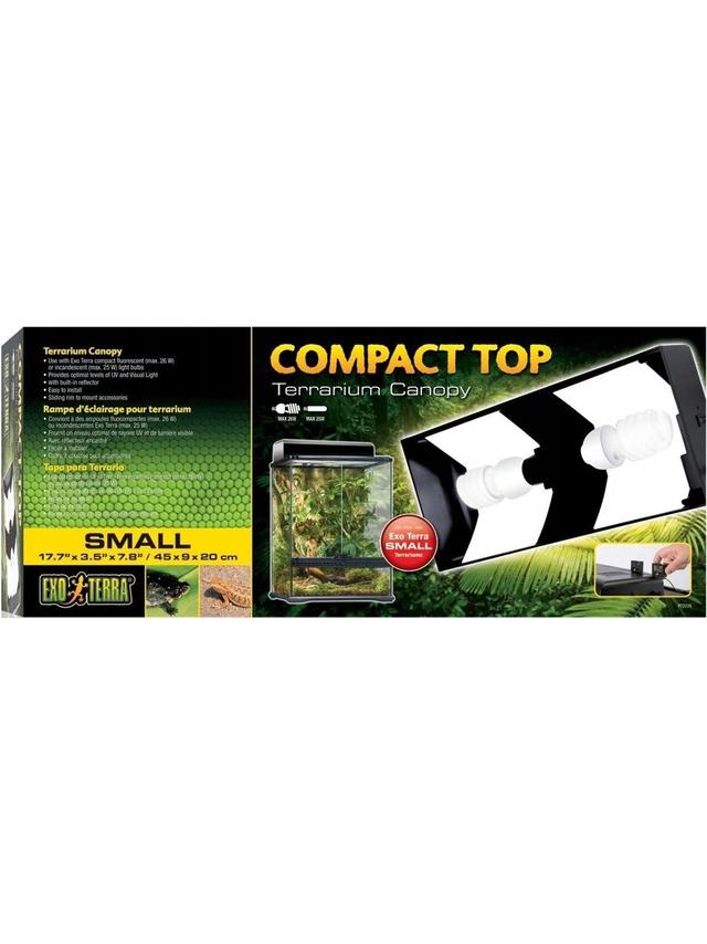 EXOTERRA Oprawa oświetleniowa Compact Top S 45 x 9 x 20 cm