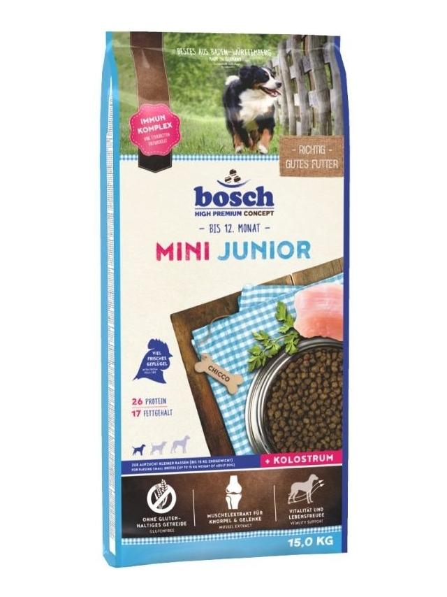 Bosch Junior Mini drób (nowa receptura) 15kg