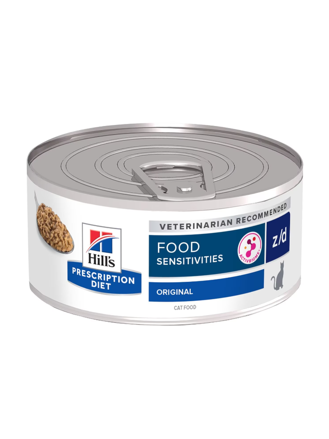 HILL'S PD Prescription Diet Feline z/d Food Sensitivities 156g puszka