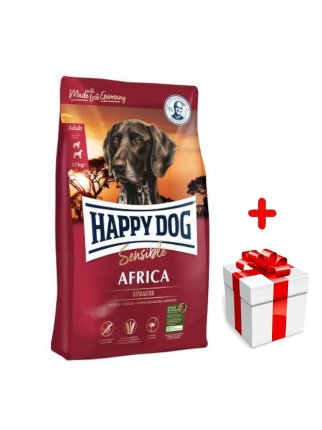 Happy Dog Supreme Sensible Africa 12,5kg + niespodzianka dla psa GRATIS!