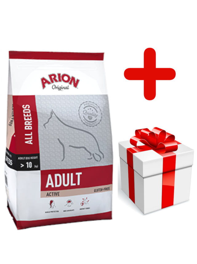 ARION Original Adult All Breeds Active 12kg  + niespodzianka dla psa GRATIS!