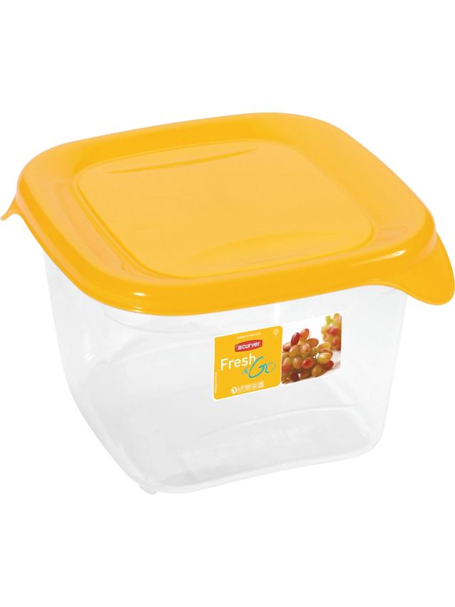Curver Pojemnik do żywności Fresh & Go 2,9l - żółty