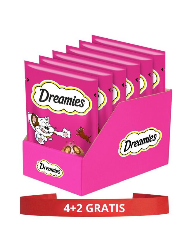 DREAMIES 6x60g - przysmak dla kota z wyśmienitą wołowiną