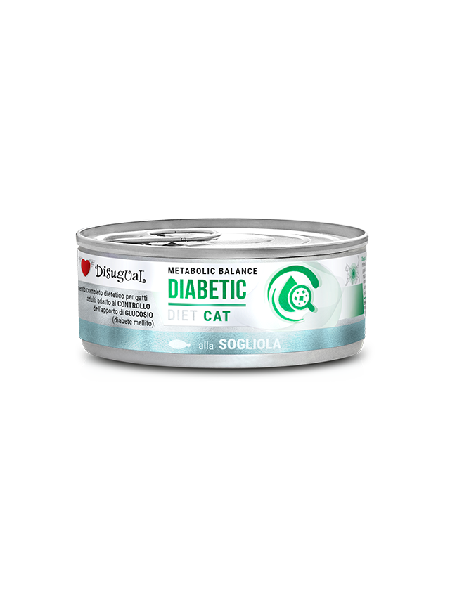 Disugual Karma mokra dla kota Weterynaryjna DIABETIC Sola (dorosły) 85g