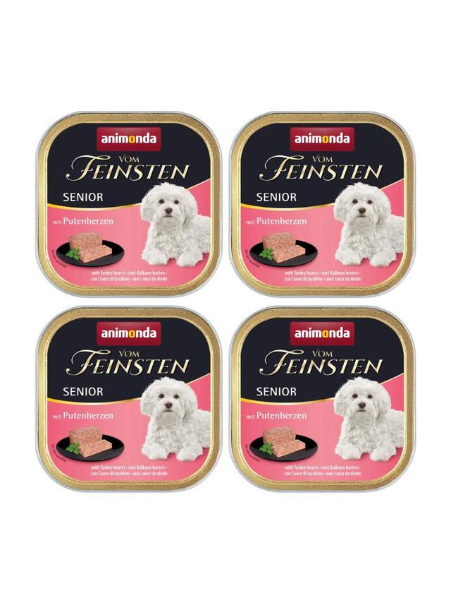 ANIMONDA Dog Vom Feinsten Senior smak: Serca Indyka 6x150g