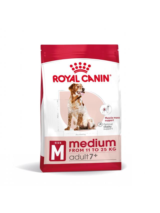ROYAL CANIN Medium Adult 7+ karma sucha dla psów dojrzałych od 7. do 10. roku życia, ras średnich 15 kg