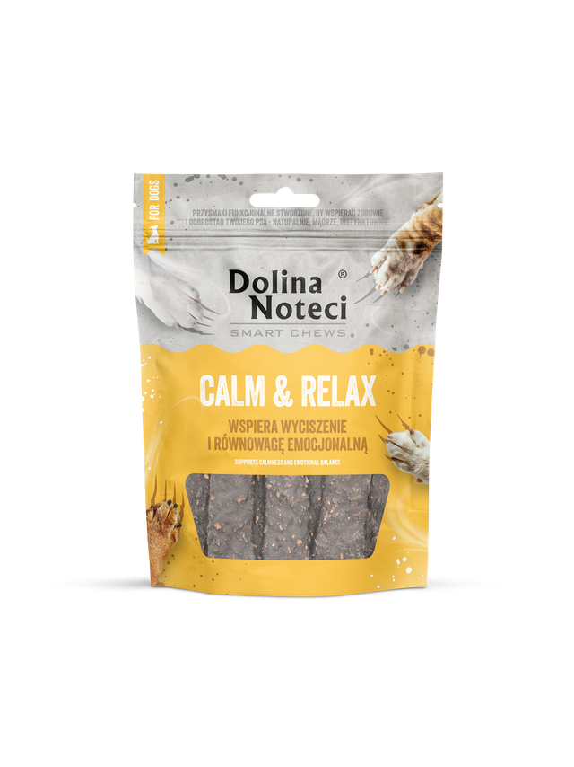 DOLINA NOTECI Smart Chews Calm & Relax przysmaki dla psa 100g