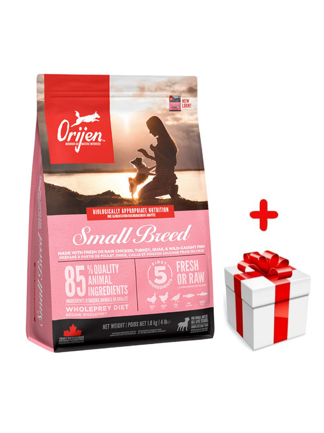 ORIJEN  SMALL BREED DOG 1,8 KG + niespodzianka dla psa
