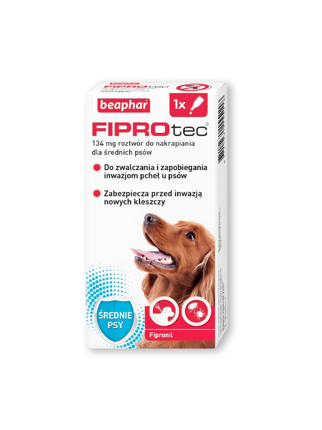 Fiprotec M dla psów od 10 do 20 kg  - 134mg