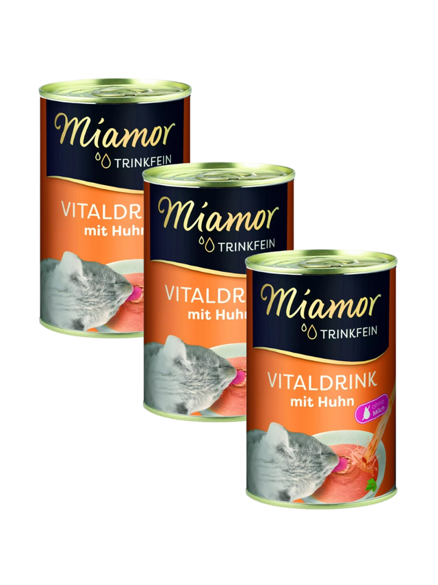 Miamor VitalDrink z kurczakiem 3x135ml