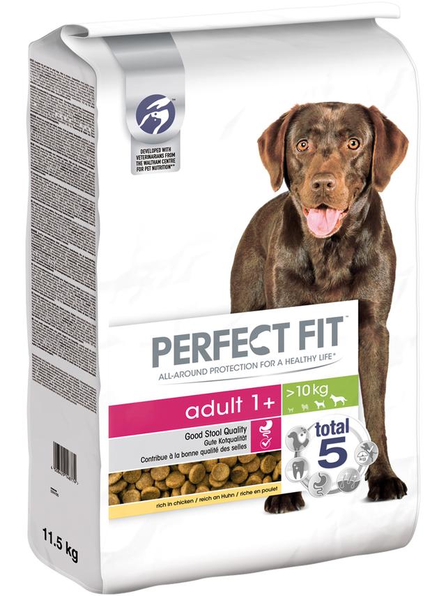 Perfect Fit™ - sucha karma pełnoporcjowa dla dorosłych psów średnich i dużych ras, bogata w kurczaka 11,5kg