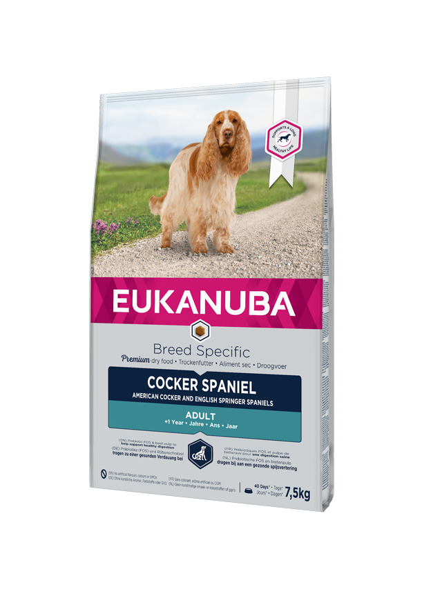 EUKANUBA Adult Cocker Spaniel 7,5kg