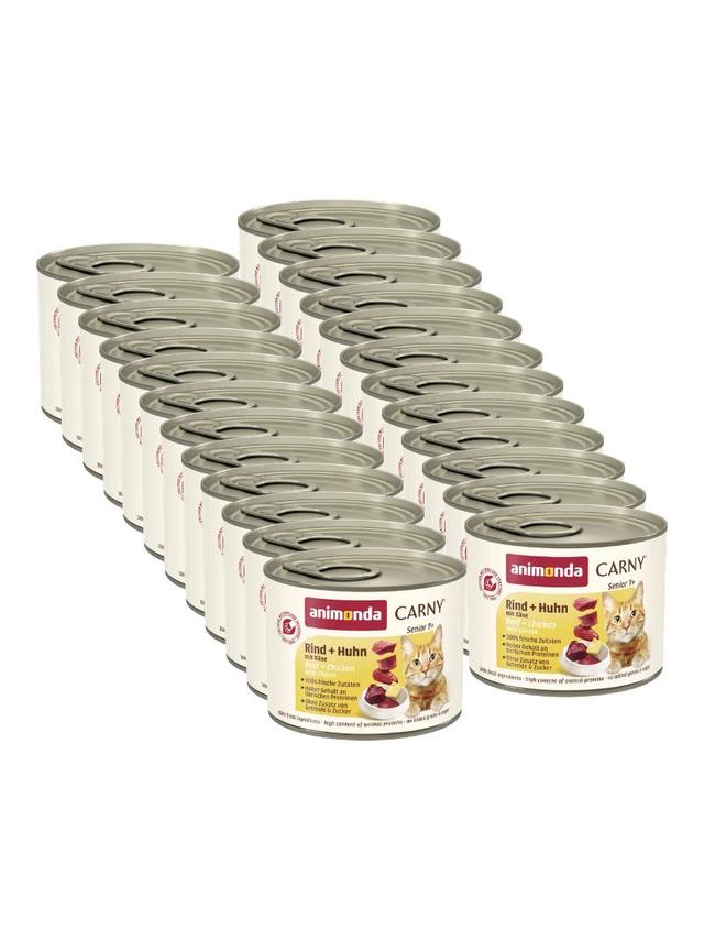 ANIMONDA Cat Carny Senior smak: kurczak z serem 24x200g