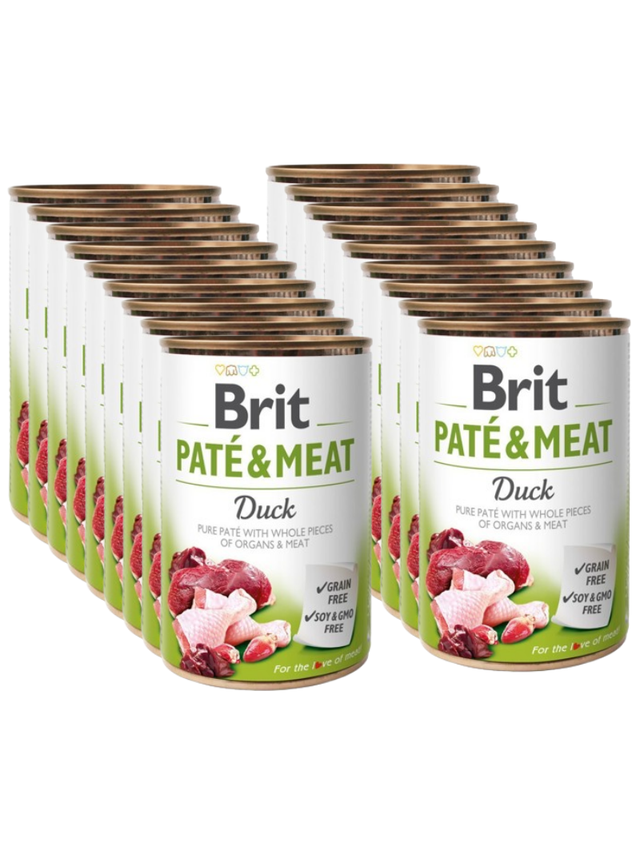 BRIT PATE & MEAT DUCK 18x800g