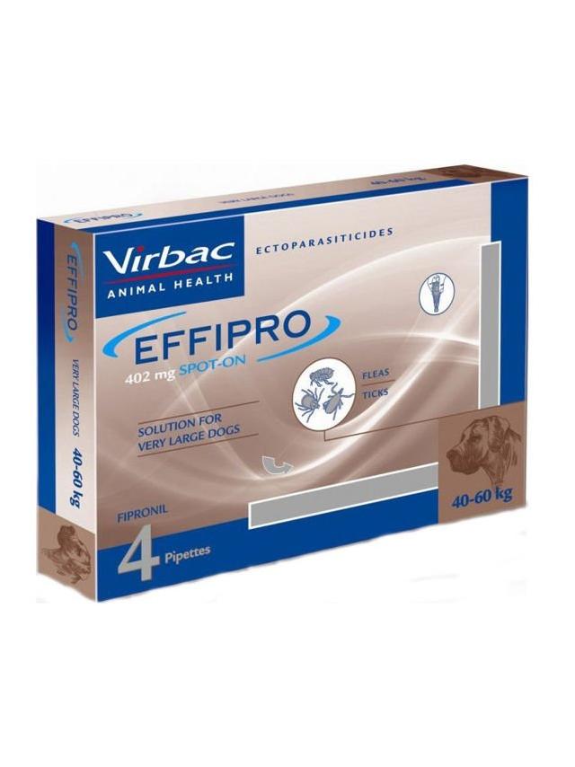 EFFIPRO  Spot-On pies XL 40-60 kg (pipeta 4 x 4,02ml)