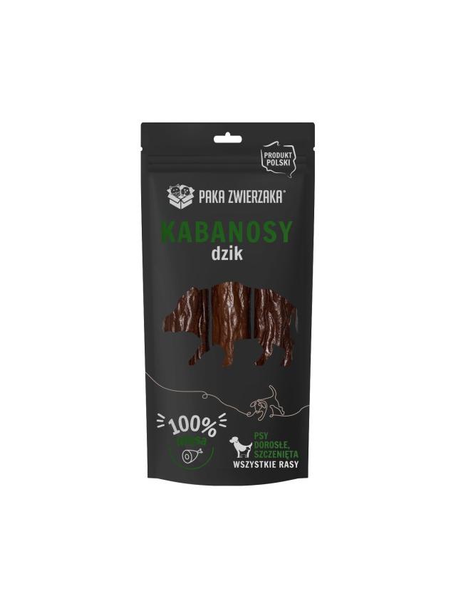 PAKA ZWIERZAKA- Kabanosy z dzika 3 szt (80g)