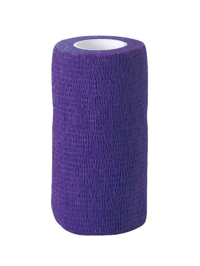 Kerbl Samoprzylepny bandaż EquiLastic, 7,5 cm, fioletowy