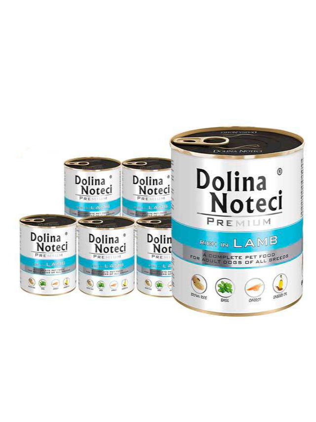 Dolina Noteci PREMIUM bogata w jagnięcinę 24x800g