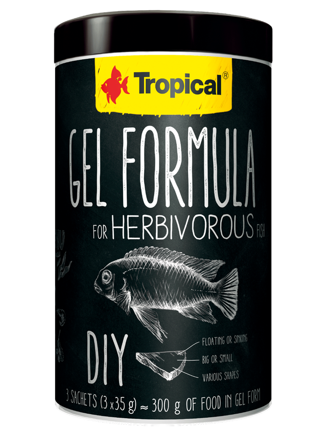 TROPICAL Gel Formula DIY pokarm dla ryb roślinożernych 1000ml