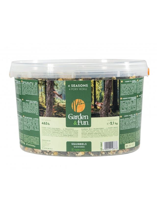 GARDEN FUN Karma dla wiewiórek - 4 pory roku 2,1 kg