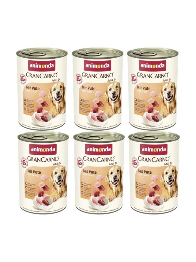 ANIMONDA GranCarno Adult Dog smak:Indyk 6x400g