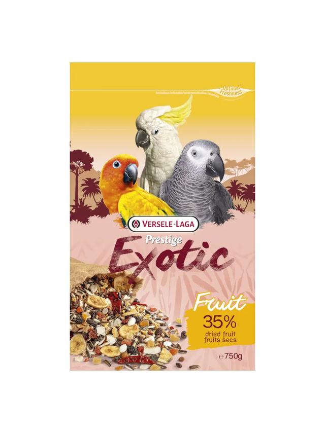 VERSELE-LAGA Exotic Fruit pokarm z owocami dla dużych papug 750g