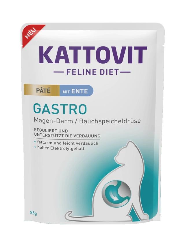 Kattovit Gastro Pate kaczka 85g saszetka